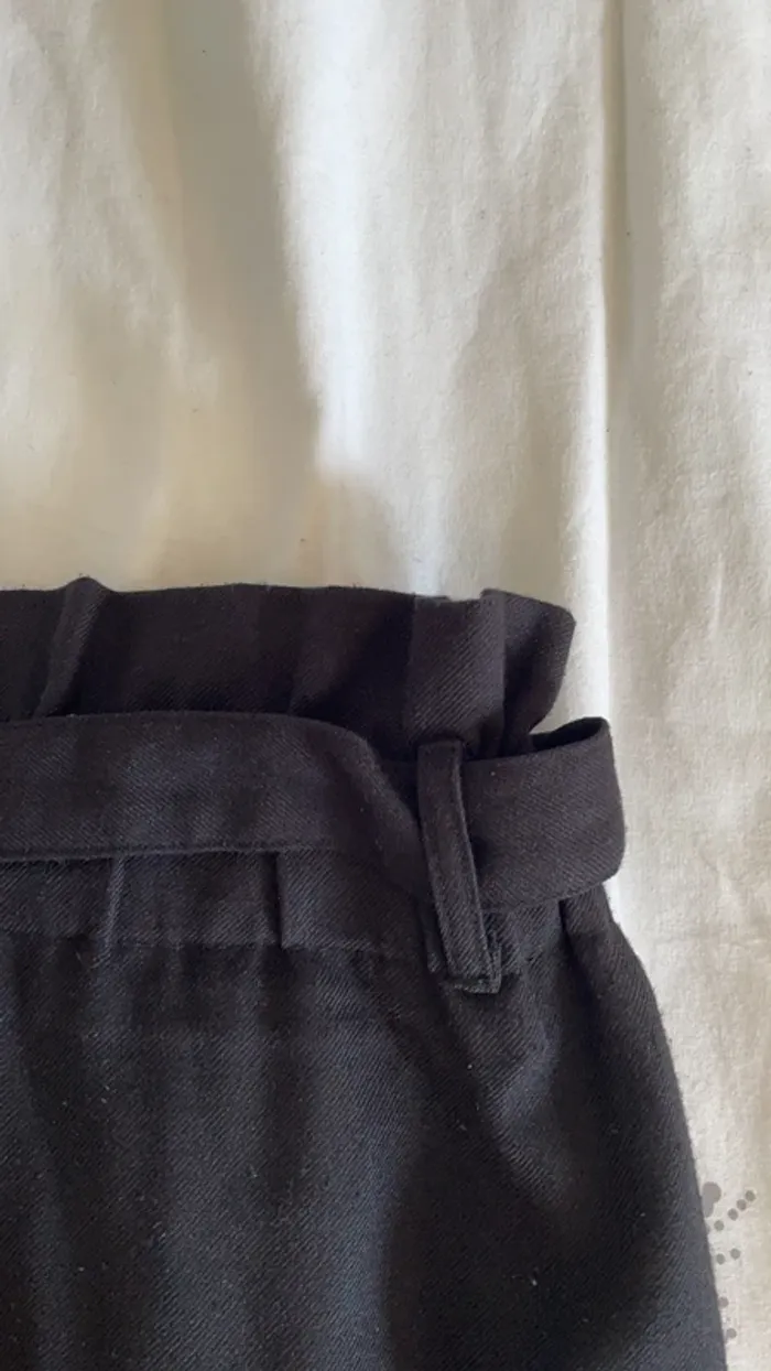 Jupe noir en tissu - photo numéro 6