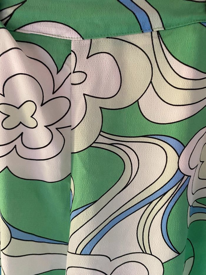 Pantalon fluide jambes larges été taille L - photo numéro 4
