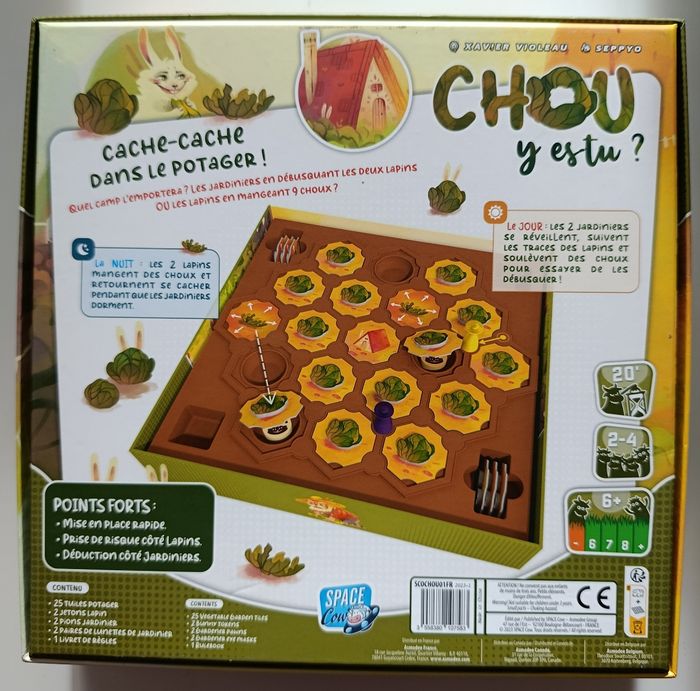 Jeu " Chou y es-tu?" En excellent état - photo numéro 3