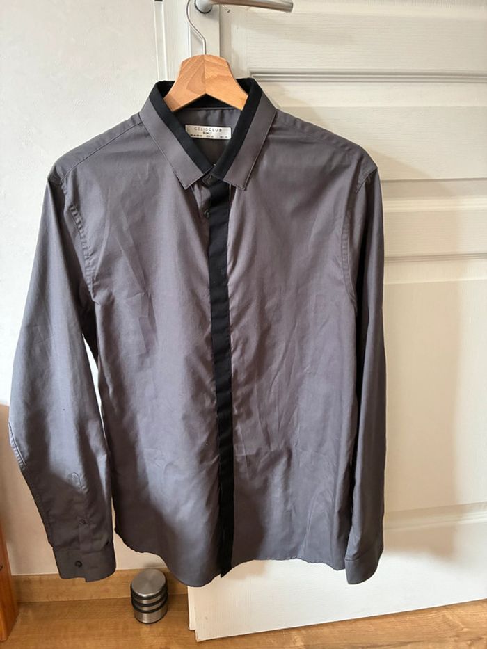 Chemise Celio Grise