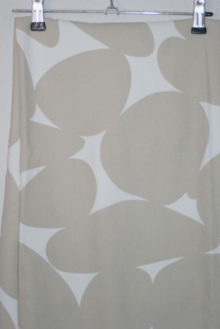Tissu pré-découpé, beige, 150x300 cm, Vitfryle de Ikea neuf - photo numéro 2