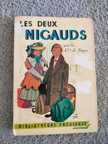 L2 Livre Vintage Les deux nigauds