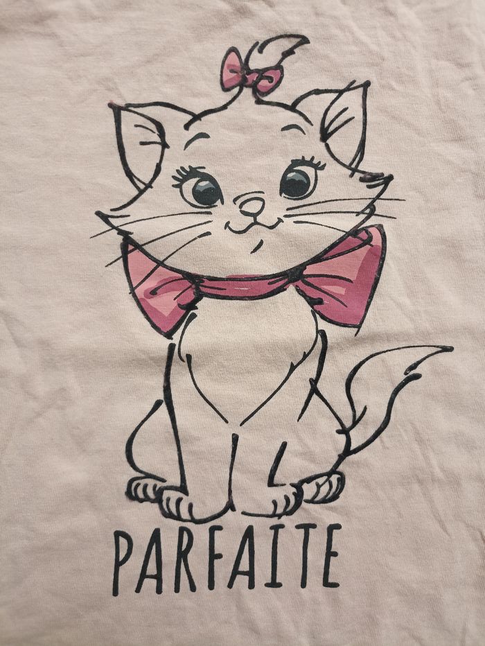 Tee shirt manches longues Marie des Aristochats 8 ans - photo numéro 3