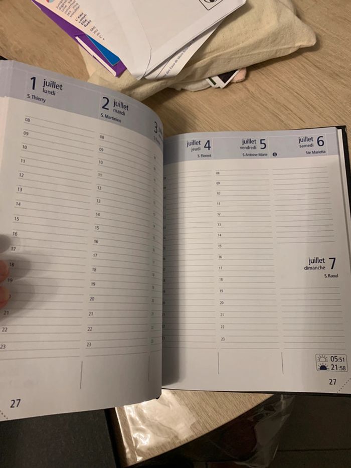 carnet agenda - photo numéro 2