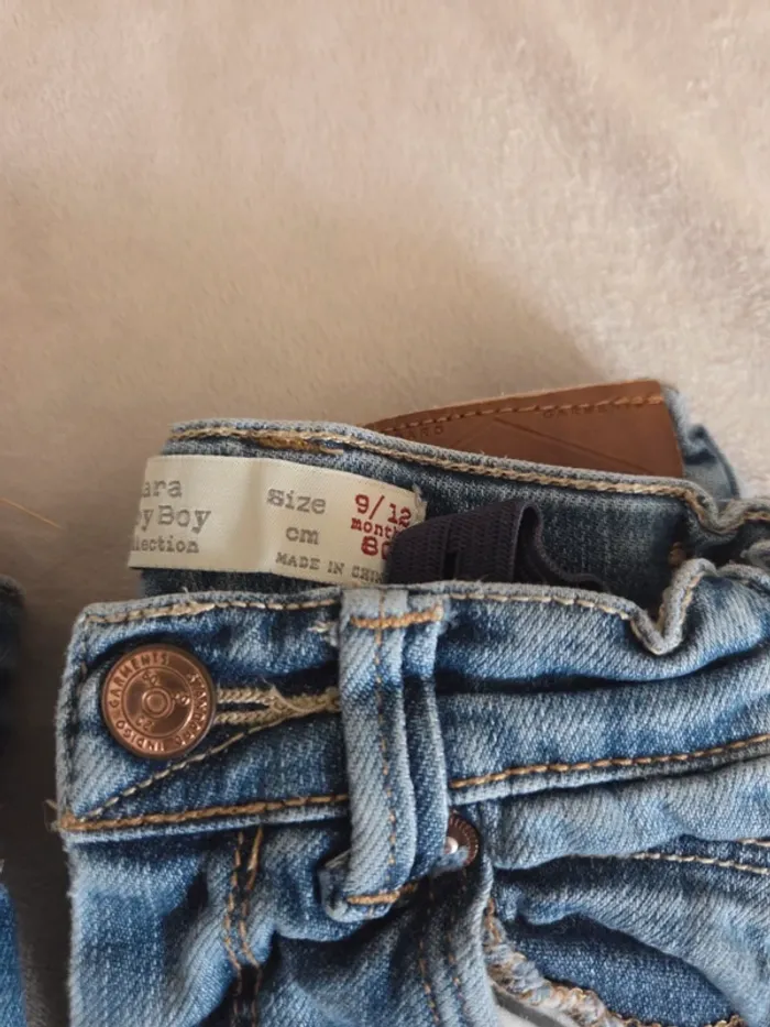 Lot jean Zara/ Jacadi 12 mois - photo numéro 3