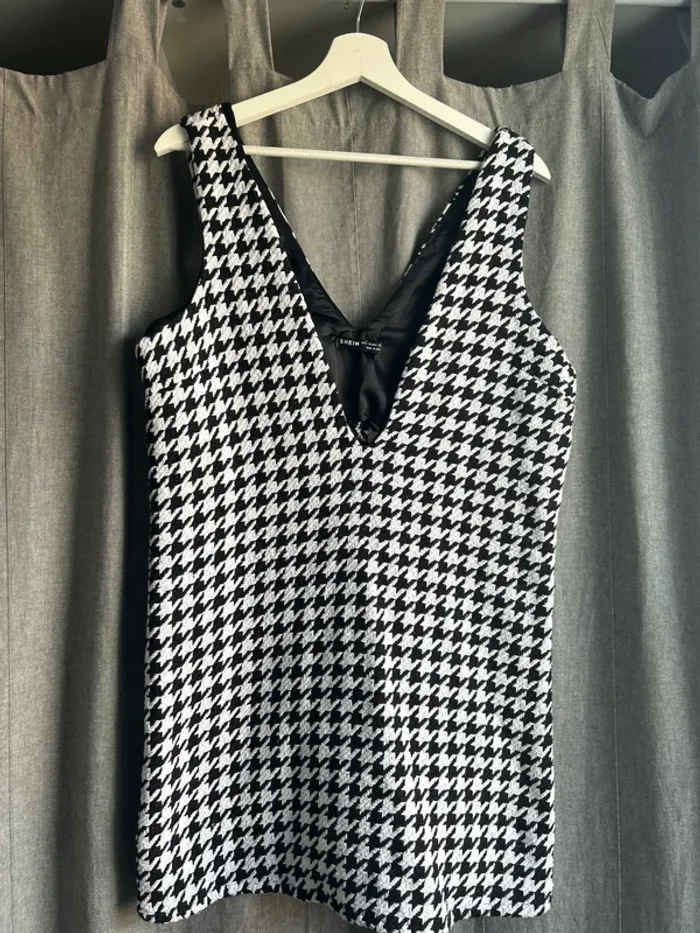 Robe pied de poule