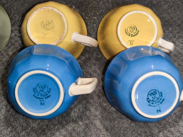 🌺 Lot de 6 tasses Villeroy & Boch - photo numéro 4