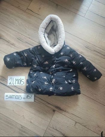Blouson / Doudoune bien chaude 23 mois 86 cm tape à l'œil 🌸