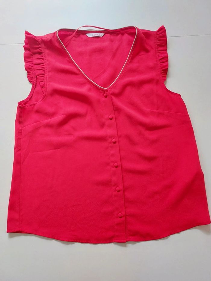 Blouse à volants