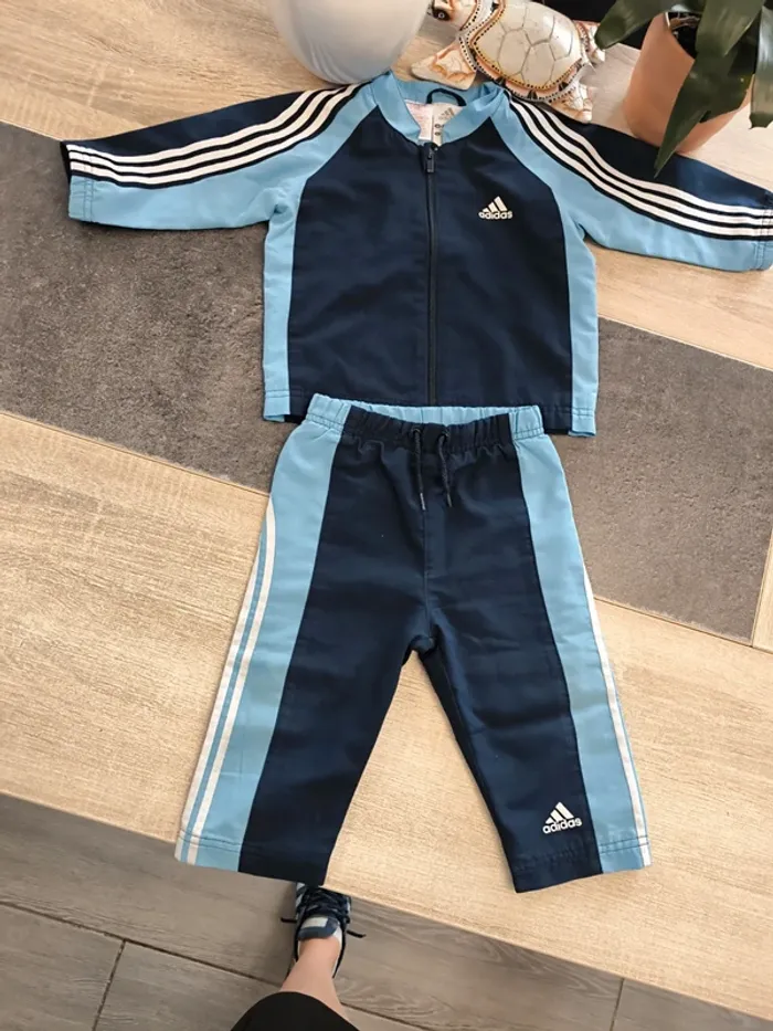 Survêtement/ensemble 2 pièces garçon 18 mois Adidas - photo numéro 2