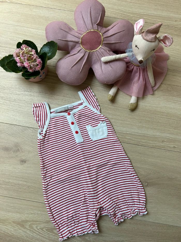 Barboteuse marinière 9 mois