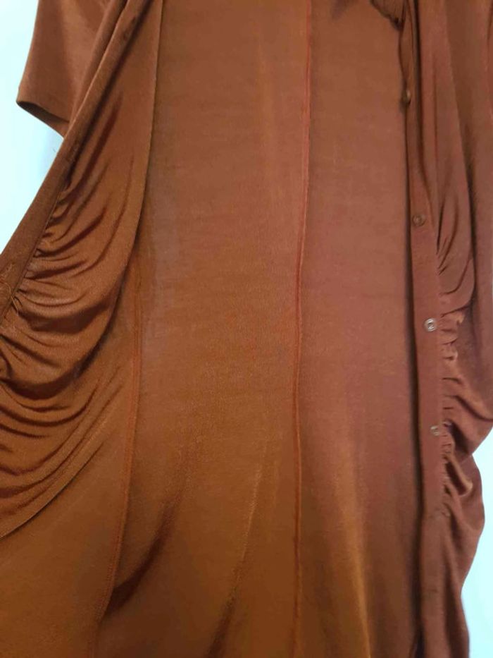 Robe boutonée élastique moulante taille 36 - photo numéro 3