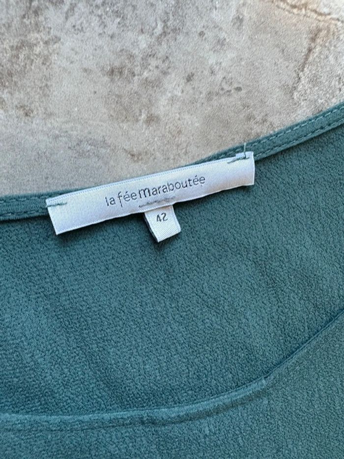 Robe légère La Fée Maraboutée verte - photo numéro 2