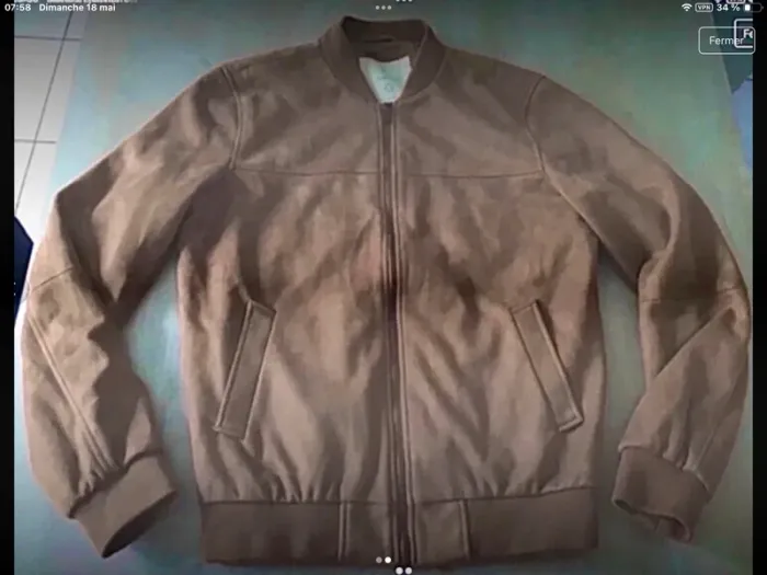 Blouson suédine celio - photo numéro 2