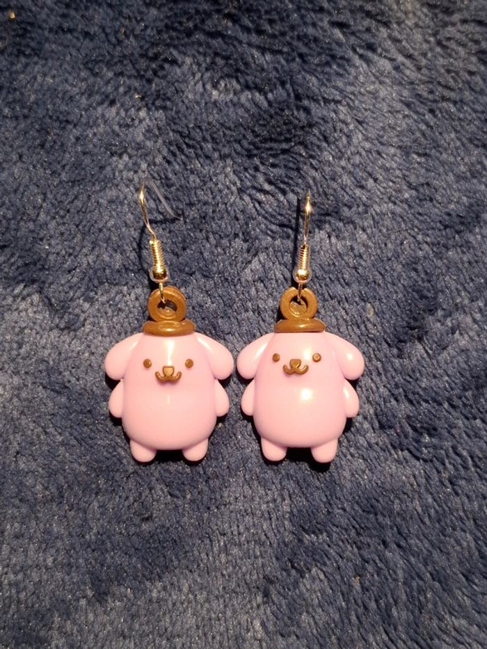 Boucles d'oreilles Kuromi - photo numéro 4