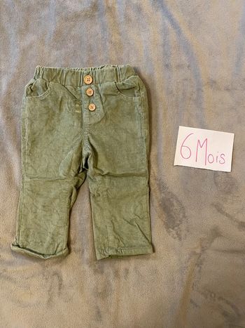 Pantalon velours côtelé