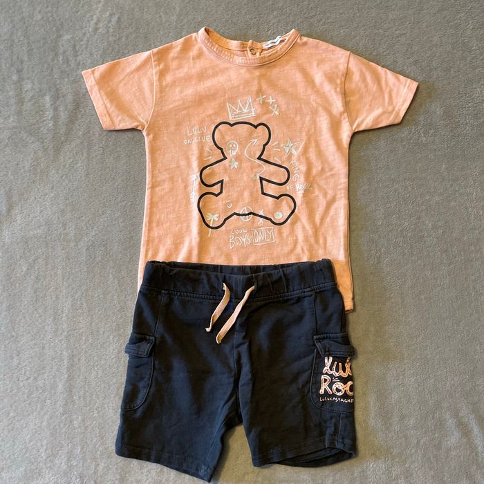 Ensemble short t-shirt 4 ans