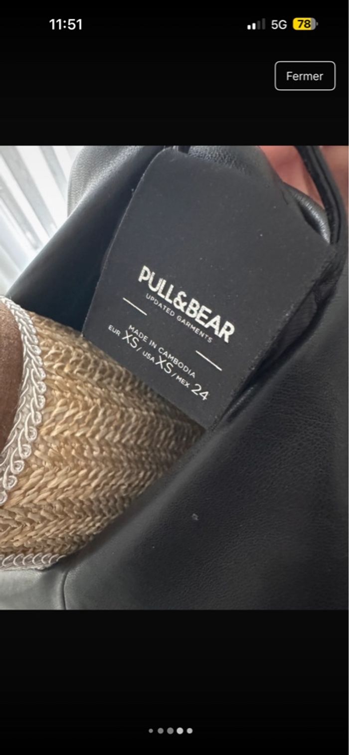 Blazer en similicuir - photo numéro 5