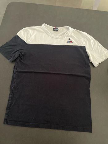 Le coq sportif tee shirt vêtement homme garçon taille S
