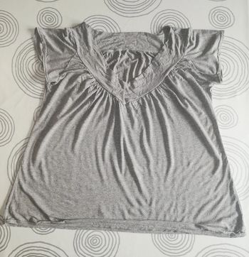 T Shirt Gris Taille 40 #FemmeL