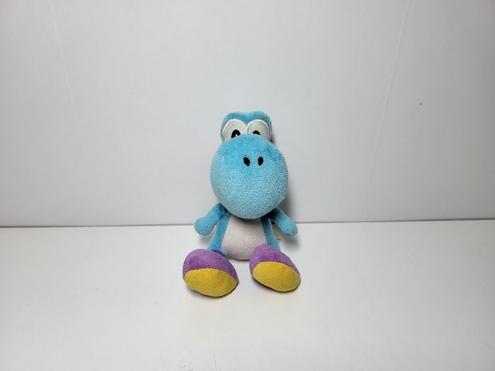 Peluche Mario - yoshi bleu