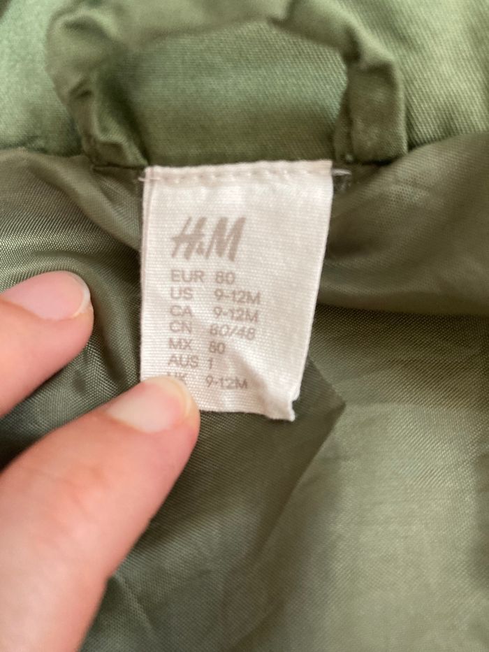 Veste kaki mi saison à capuche amovible - photo numéro 7