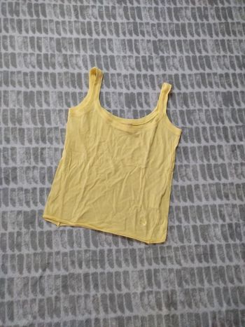 Débardeur Lulu castagnette jaune taille 12 ans