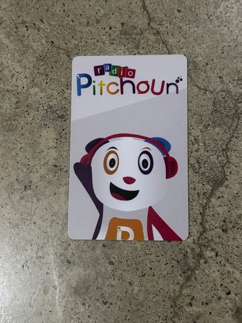 Carte yoto radio pitchoun