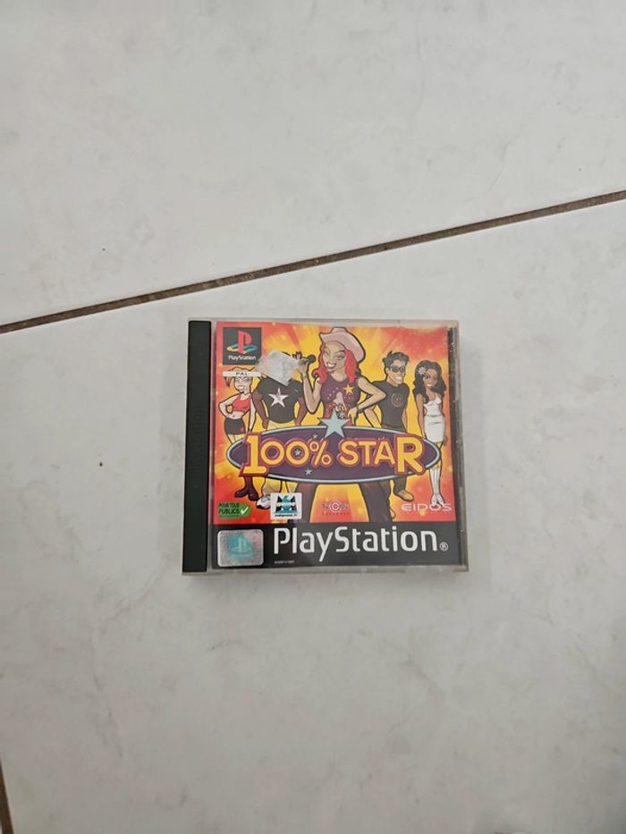 Jeu ps1 100% star cont1