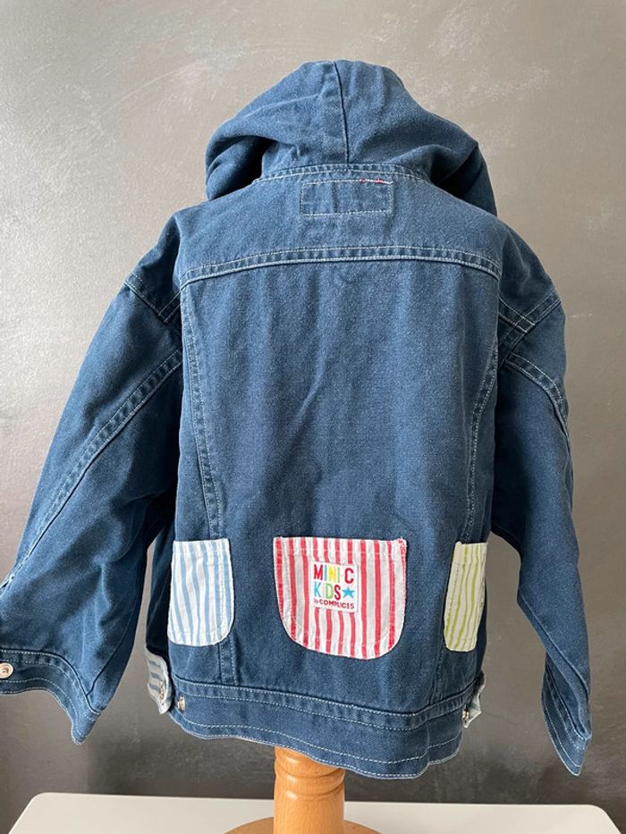 Veste jean capuche - photo numéro 4