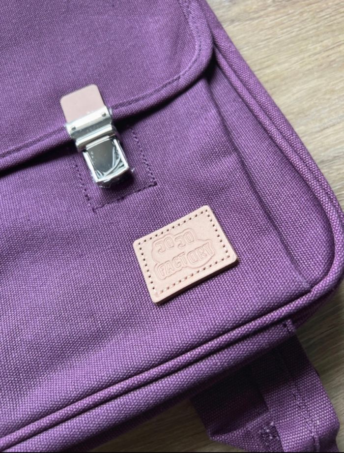 Cartable violet Jojo Factory - photo numéro 3