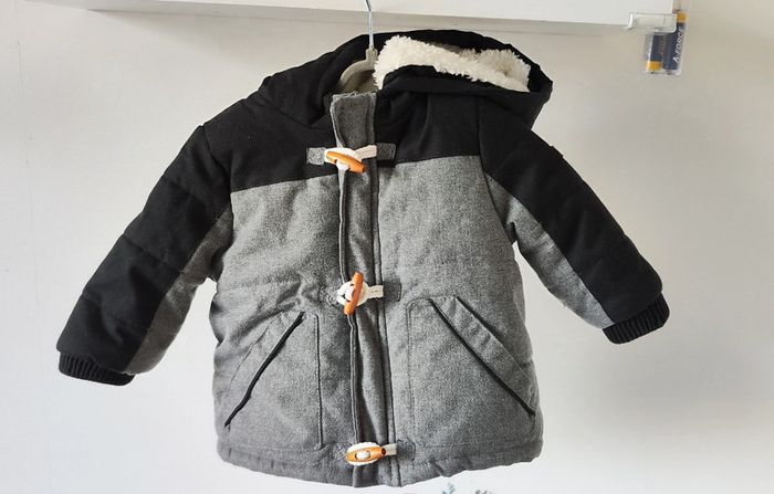 Manteau fourré Kiabi 12 mois