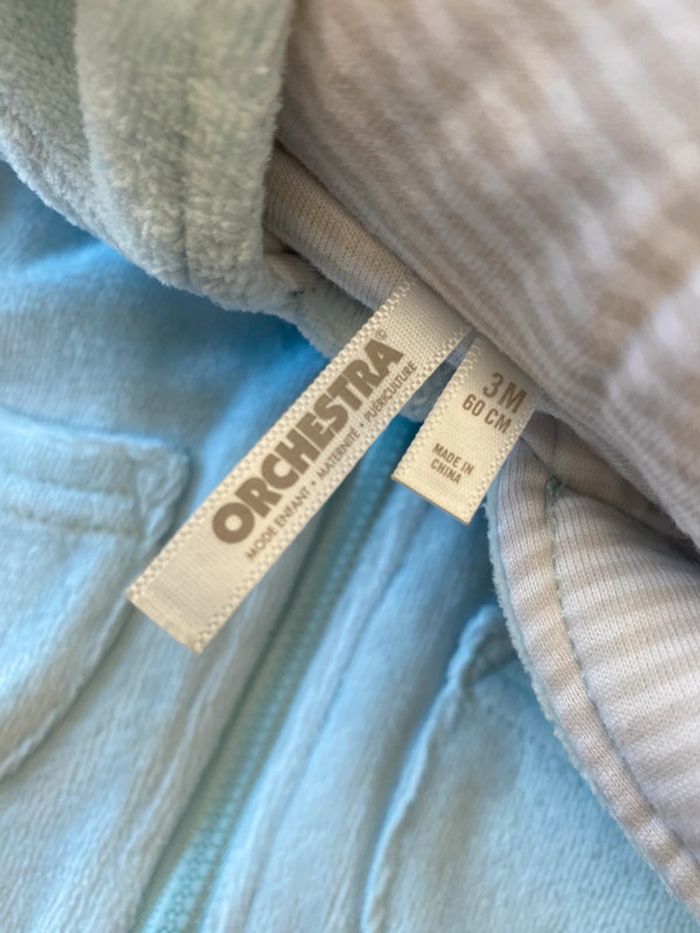 Manteau gilet bébé unisexe garçon ou fille 3 mois - photo numéro 6