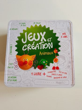 Jeux et création animaux Hugo et cie complet 