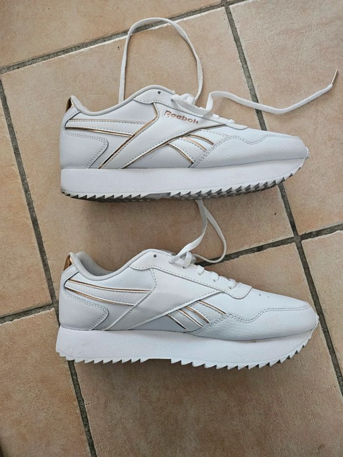 Baskets femme blanc Reebok - photo numéro 3