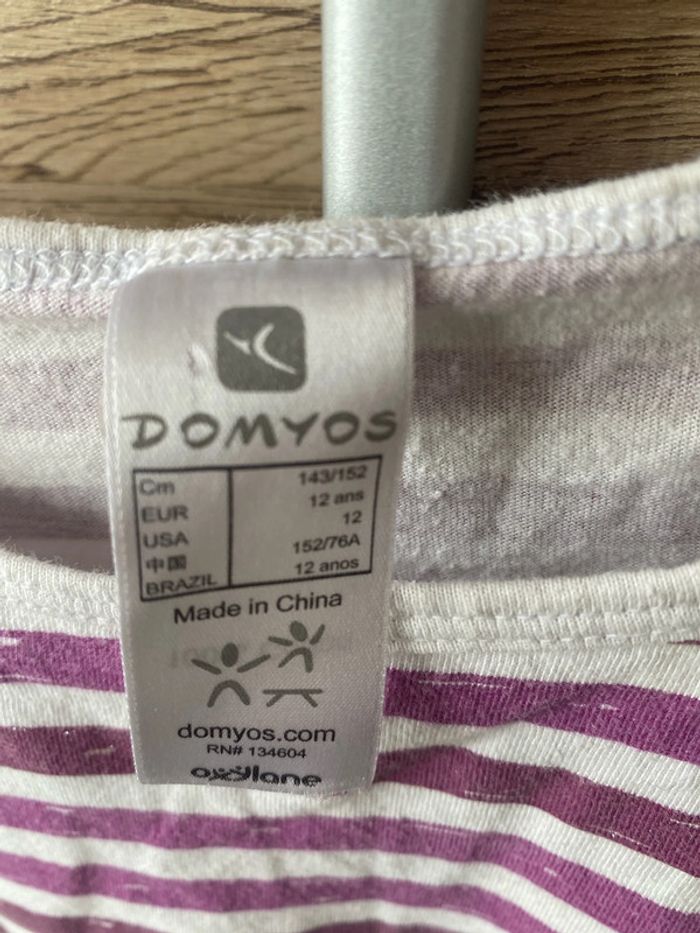 T-shirt domyos 12 ans - photo numéro 3