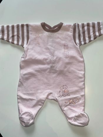 Pyjama Petit Bateau T. 1 mois
