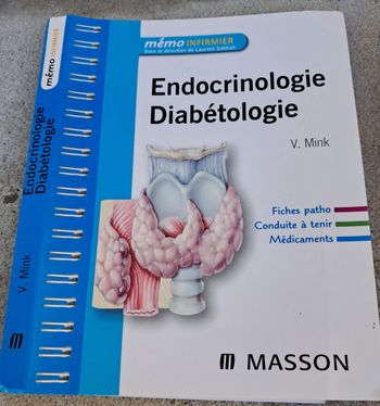 Livre infirmier endocrinologie diabetologie