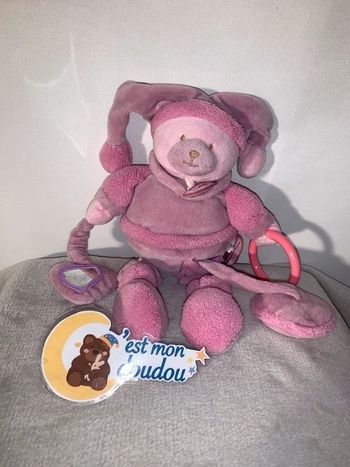 DDC08 doudou ours doudou et compagnie