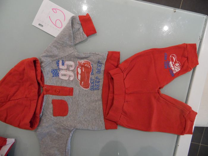 ensemble 3 mois disney cars