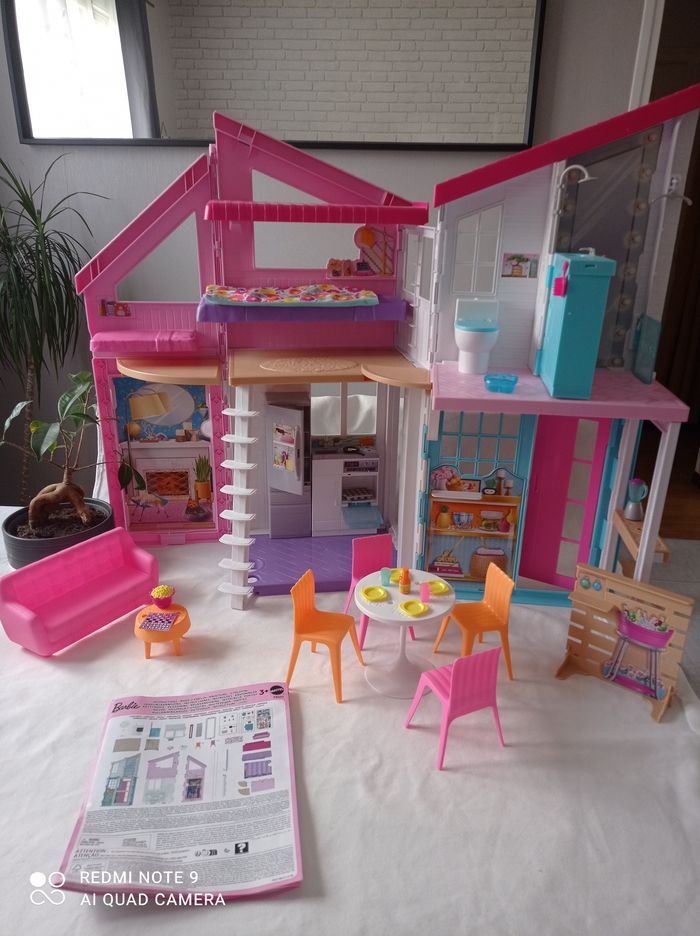La maison malibu de barbie