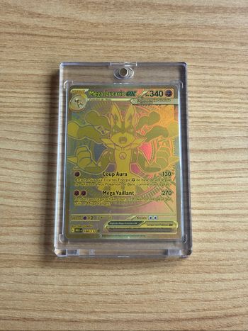 Carte Méga-Lucario EX 188/132 FR - Pokemon mega évolution ME01