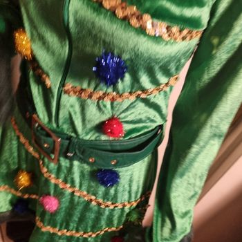 robe de  Noël SAPIN taille  36