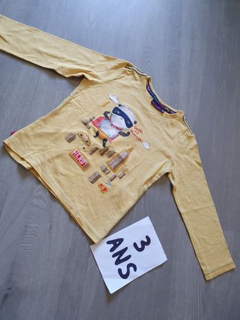 Maillot t-shirt 3ans garçon