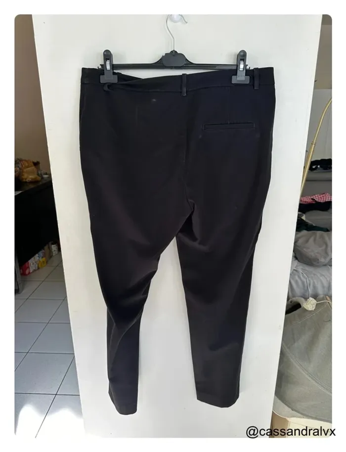 Pantalon noir tailleur - H&M - photo numéro 4