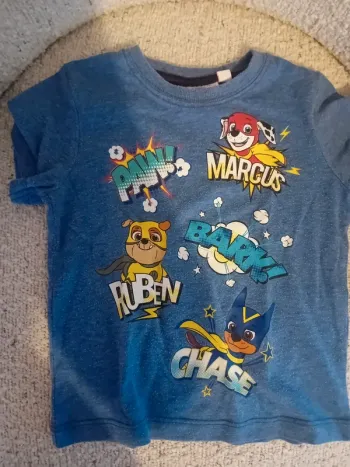 T shirt 4 ans paw patrol