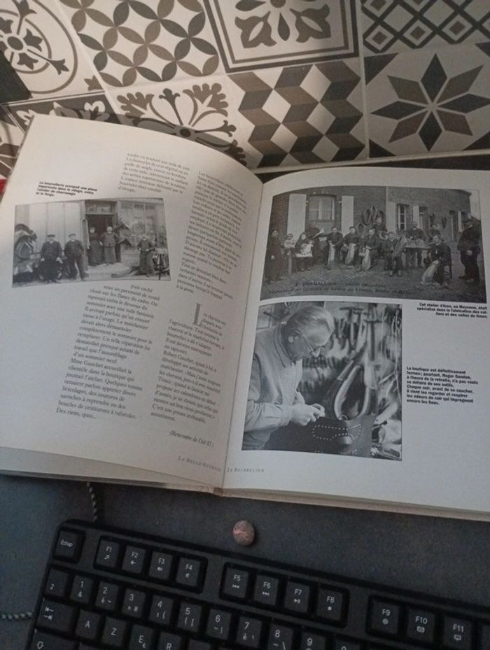 Livre La Belle Ouvrage Les plus beaux metiers villageois - photo numéro 5