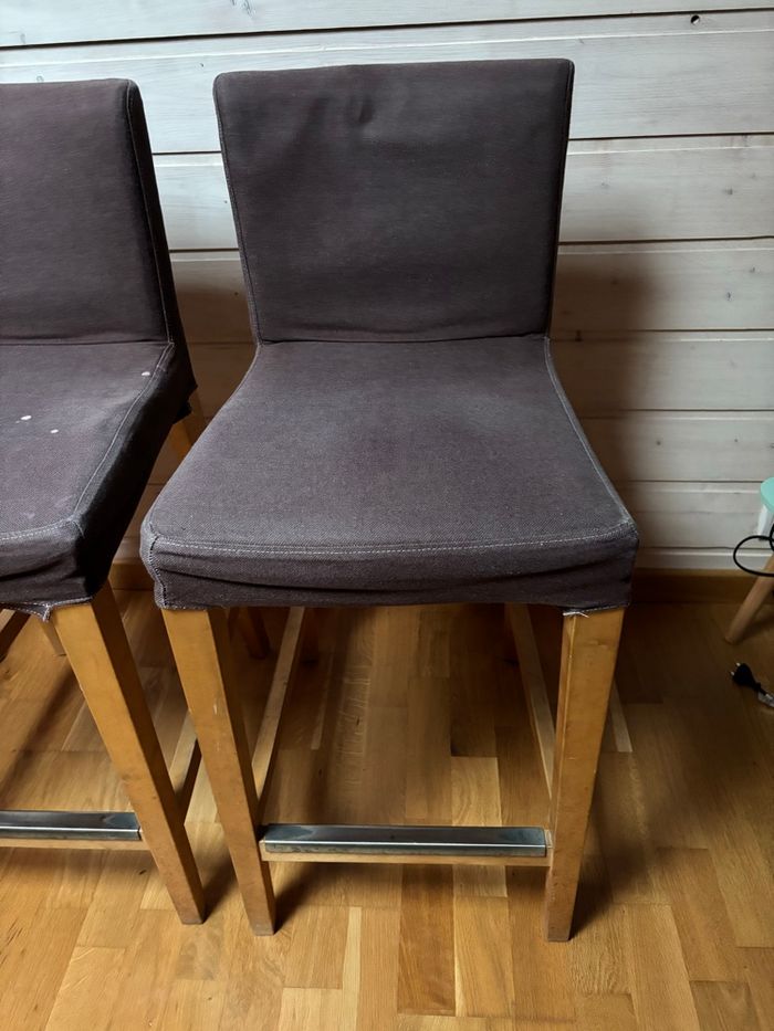 Lot de 3 chaises hautes de bar - photo numéro 6