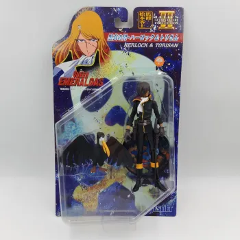 Queen Emeraldas Action Figure Collection - Captain Harlock & Mr. Bird