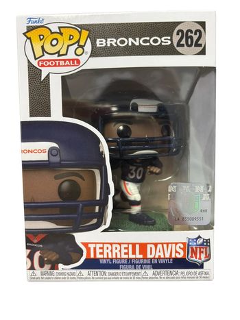 Figurine Funko Pop NFL Broncos Terrel Davis 262 neuf